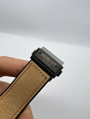 Hublot Classic Chrono 45mm Aço Mostrador Preto Bisel Aço