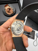 Hublot Classic Fusion 45mm Aço/Rose, Mostrador Azul