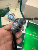 Rolex Daytona DIW Carbono 40mm, Pulseira Nylon/Couro