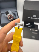 TAG Heuer F1 Solargraph 38mm Amarelo - Pulseira Borracha -