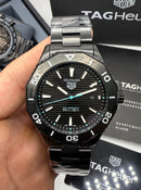 Tag Heuer Aquarecer 300, 41mm, Aço OxBlack - Solargraph
