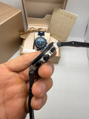 Bvlgari Aluminium Crono 41mm - Aço - Mostrador Preto