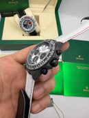 Rolex Daytona DIW Carbono 40mm, Pulseira Nylon/Couro
