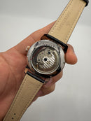 Patek Philippe Classic Turbilhão 44mm Aço/Rose, Pulseira Couro