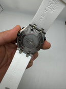 Audemars Piguet Royal Oak Offshore Diver Chrono 43mm, Mostrador Branco