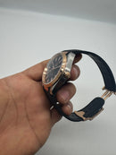 Omega Aquaterra 41,5mm Aço/Rose, Pulseira Borracha