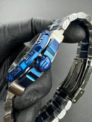 Tag Heuer F1 Cronometro 44mm Aço Mostrador Azul Luneta Azul