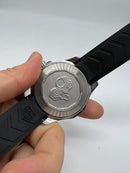 Tag Heuer Aquarecer 300, 43mm, Aço, Mostrador Preto, Puls. Borracha