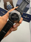 Breitling Superocean Aço 44mm Pulseira Borracha