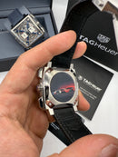 TAG Heuer Monaco Split-Seconds Chronograph 44mm, Mostrador Prata