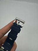 Bvlgari Aluminium Crono 44mm - Aço - Mostrador Azul