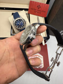 Patek Philippe Aquanaut 41mm Aço Mostrador Preto