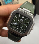 Patek Philippe Cubitus Fases da Lua 42mm, Mostrador Verde