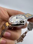 Ballon Bleu de Cartier - Aço/Dourado - 36mm - Mostrador Tradicional