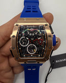 RICHARD MILLE RM 11-03 /003, 45mm Flyback Aço/Rose