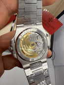 Patek Philippe Nautilus 41mm, Mostrador Verde, Pulseira Aço - CLONE