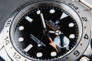 Rolex Explorer II 42mm Aço Mostrador Preto Luneta Aço Puls. Oyster