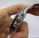Rolex Daytona Oystersteel 40mm - Mostrador Cinza - CLONE