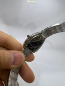Bvlgari SERPENTI SEDUTTORI 33mm Aço - Mostrador Branco - Bezel Crav