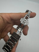 Omega Aquaterra 41,5mm Aço Mostrador Preto Luneta Lisa