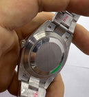 Rolex Datejust Aço 41mm, Wimbledon, Mostrador Cinza, Pulseira Oyster - CLONE