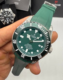 Tudor Pelagos Aço 41mm, Mostrador Verde - Borracha