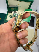 Rolex Submariner Date Hulk 40mm Mostrador Verde, Aço/Dourado