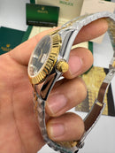 Rolex Date-Just 31mm Aço/Dourado Pulseira Jubilee
