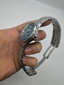 Omega Seamaster Co-Axial 40mm Mostrador Cinza
