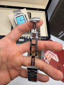 Patek Philippe Cubitus 40mm, Mostrador Branco, Pulseira Aço