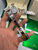 Rolex Daytona 40mm Aço/Dourado, Mostrador Dourado