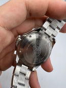 Tag Heuer Aquarecer Cal. 7 GMT Pepsi 43mm Aço Mostrador Preto