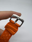 Tag Heuer F1 43mm Aço Mostrador Laranja Luneta Preta