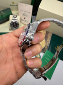 Rolex GMT Master II PEPSI 40mm Mostrador Branco, Pulseira Oyster