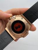 Hublot King Power 48mm Aço/Rose, Mostrador Preto, John Walker