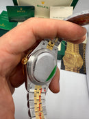 Rolex Sky-Dweller - 42 mm, Aço/Ouro - Mostrador Preto - Jubilee - CLONE