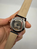 Patek Philippe Classic Turbilhão 44mm Aço/Rose, Pulseira Couro