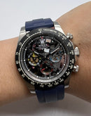 Rolex Daytona La Montoya Aço 40mm - Mostrador Preto -Pulseira OysterFlex