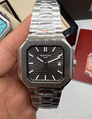 Patek Philippe Cubitus 40mm, Mostrador Chumbo, Pulseira Aço