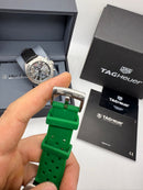 TAG Heuer Carrera F1 Mercedes AMG Petronas Aço 42mm - Puls. Borracha