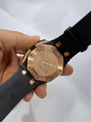 Audemars Piguet Royal Oak Offshore 44mm Mostrador Preto Bezel Aço