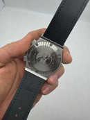 Hublot Vendome Classic Chrono 45mm Aço/OxSilver Mostrador Preto Esqueleto