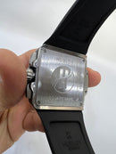 Hublot Square Bang Aço 44mm, Mostrador Preto Esqueleto