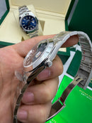 Rolex Datejust Oyster, 41mm, Oystersteel, Mostrador Preto - CLONE