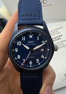 IWC Pilot 40mm Automatic - Mostrador Azul - Pulseira Nylon