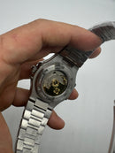 Patek Philippe Nautilus Fases da Lua 39mm, Aço