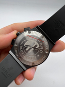 Hublot Classic Chrono OxiBlack 45mm Mostrador Preto Bisel Aço