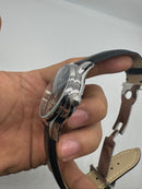 Patek Philippe Classic Turbilhão 40mm Aço, Pulseira Couro