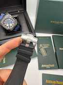 Audemars Piguet Royal Oak Offshore 44mm Mostrador Preto Bezel Aço