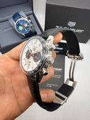 TAG Heuer Carrera Chronograph Aço 39mm - Branco -